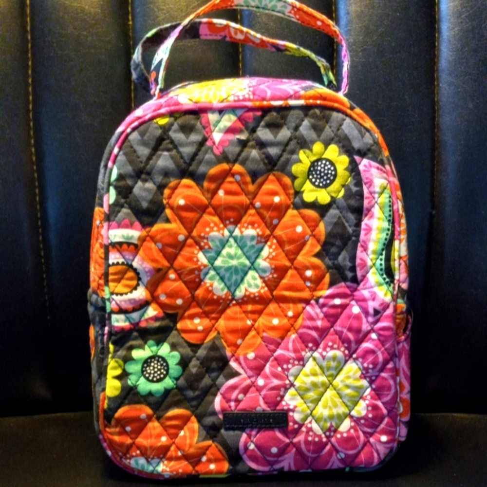 VERA BRADLEY LUNCHBOX "ZIGGY ZINNIA"         #7